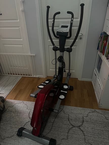 Abilica crosstrainer röd/silver