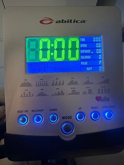 Abilica crosstrainer röd/silver