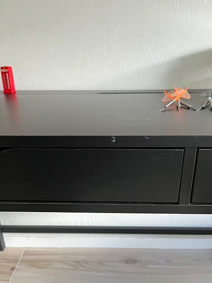 ALEX skrivbord svart, IKEA