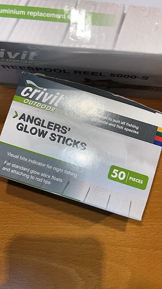 Crivit fiskeset med freespool-rulle 5000-S och tillbehör