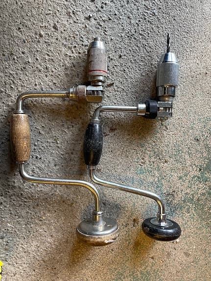 Stanley Handyman vevborr + handborr med snabbchuck – 2 st