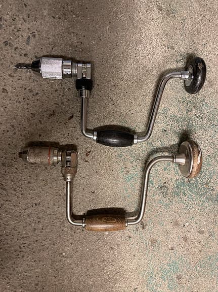 Stanley Handyman vevborr + handborr med snabbchuck – 2 st