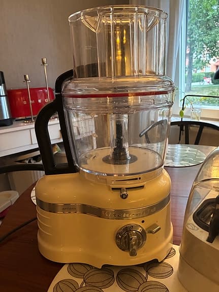 KitchenAid matberedare vit med tillbehör