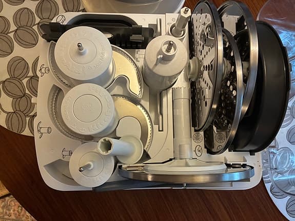 KitchenAid matberedare vit med tillbehör