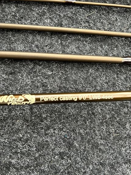 Wild Trout Perfect Casting IM12 9’ #6 – Flugspö & LMS 8 Flugrulle – Komplett set