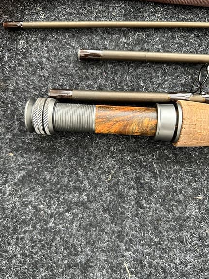 Wild Trout Perfect Casting IM12 9’ #6 – Flugspö & LMS 8 Flugrulle – Komplett set