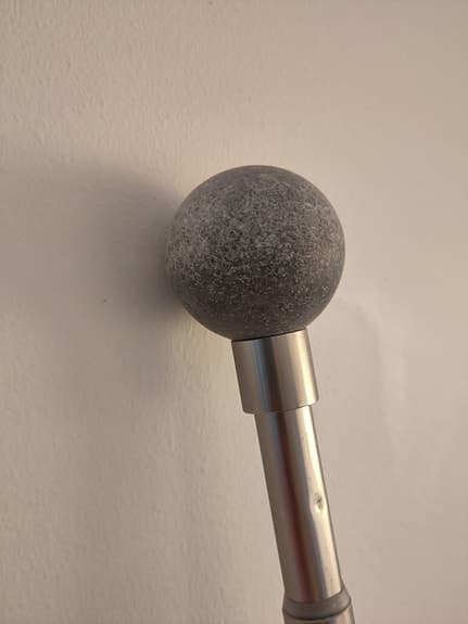 Gardinstång 210-380CM MATT STÅL