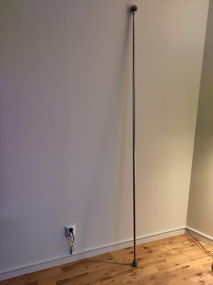 Gardinstång 210-380CM MATT STÅL