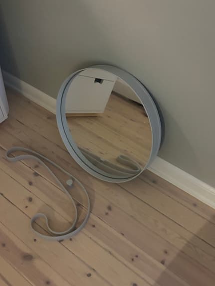 Hay - Strap spegel Ø50 cm