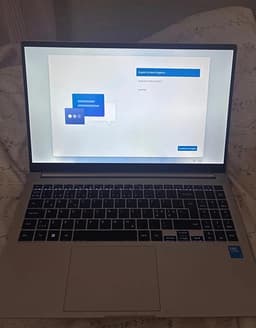 Samsung Galaxy Book laptop 15" silver