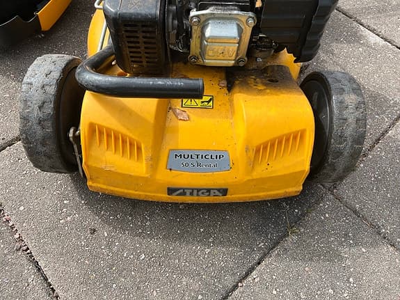 Stiga Multiclip SA 55 bensindriven gräsklippare 160cc gul