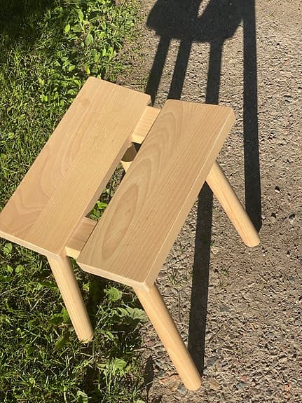 IKEA Ypperlig pall i bok