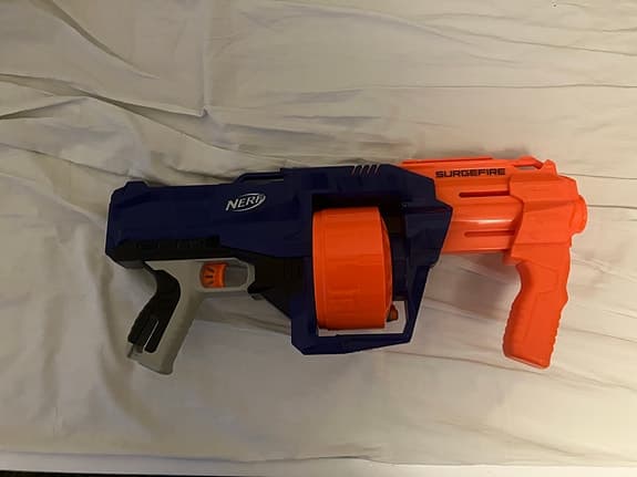 Nerf leksakspistoler blasters
