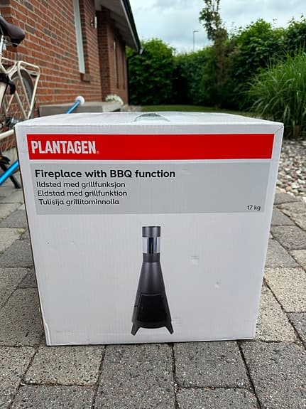Eldstad med grillfunktion