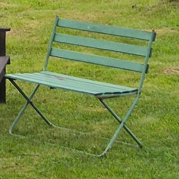 Trädgårdsbänk