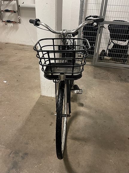 Crescent stadscykel 28"  3 växlar L unisex svart