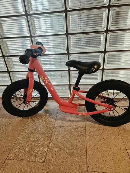TWS Balanscykel Rosa till salu - Bästa första cykeln för barn