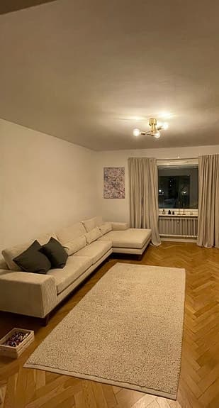 Scandinavian Choice Copenhagen 4-sits divansoffa – Högervänd, beige manchester