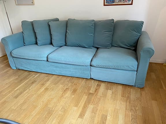 IKEA Grönlid bäddsoffa 3-sits grön