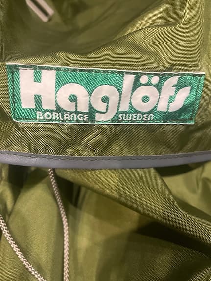 Haglöfs vintage ramryggsäck i absolut toppskick! (Retro)