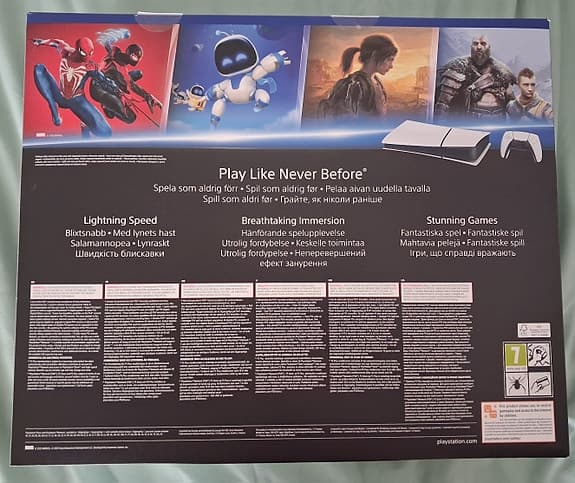 PS5 digital edition, 825GB, 4K HDR, NEW