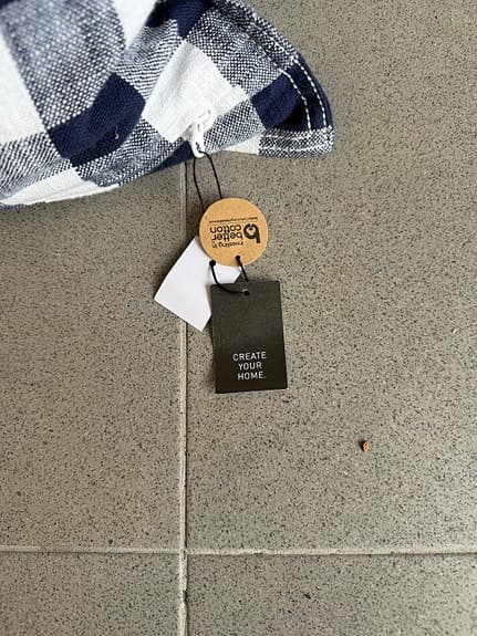 Hemtex Sondrum Check kuddar blå/vit rutigt