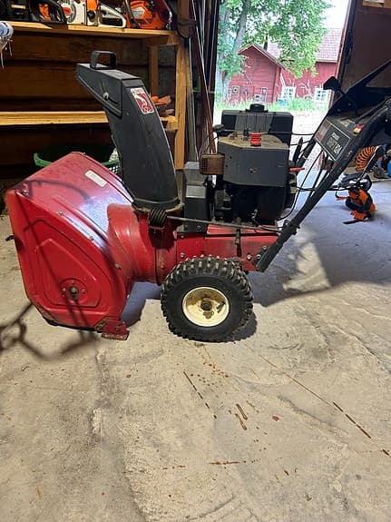 Toro Power Shift 624 snöslunga röd