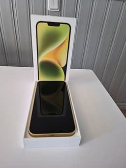 Apple iPhone 14 mobil 128 GB gul