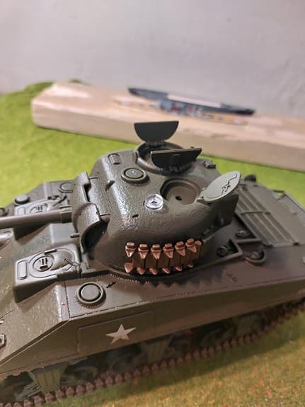 Sherman rc tank