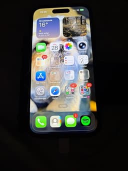 Apple iPhone 15  mobil 128 GB svart