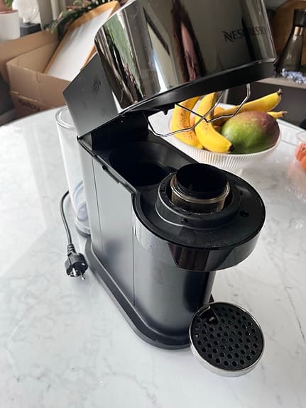 Nespresso kaffemaskin kapselmaskin svart