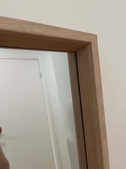 IKEA spegel helkropp med träram