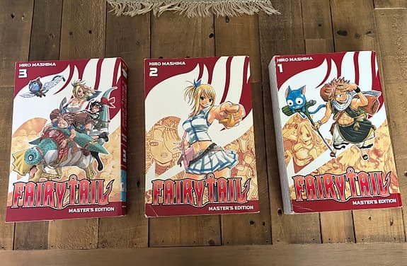 Fairy Tail Master’s Edition manga volym 1–3
