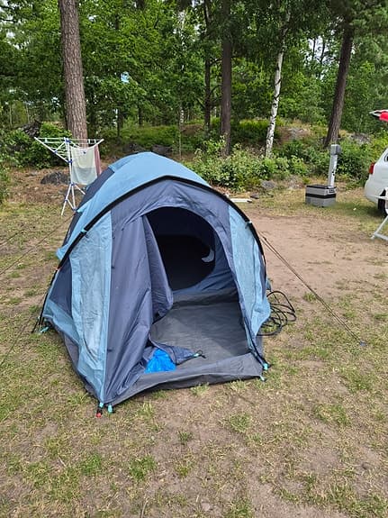 Tält 3 pers med liten förgård