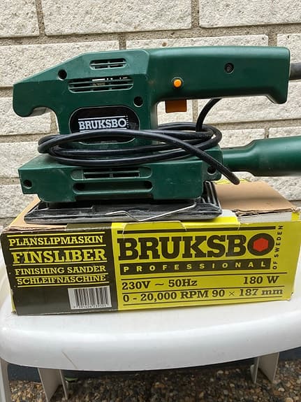 Bruksbo planslipmaskin finsliber 180W