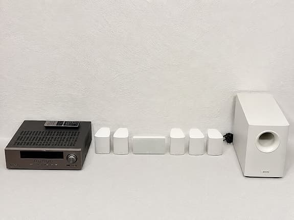 Yamaha förstärkare + Canton 5.1 högtalarsystem – komplett hemmabio