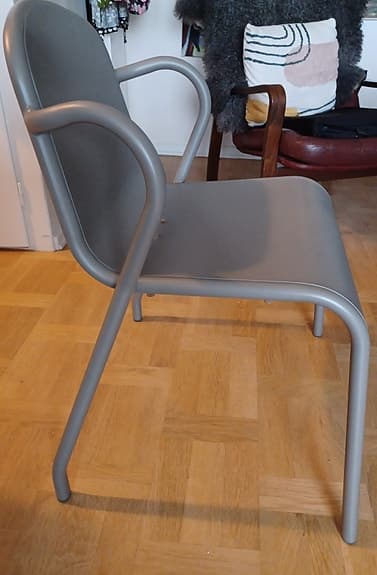 balkong/trädgårdsstolar 2 st. Metall