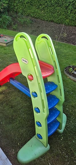 Little Tikes rutschkana plast röd/grön/blå