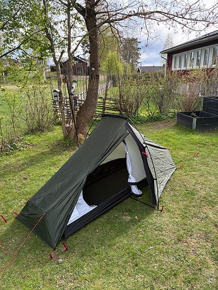 Tält 1 person Urberg UL 2.0 Kombu Green