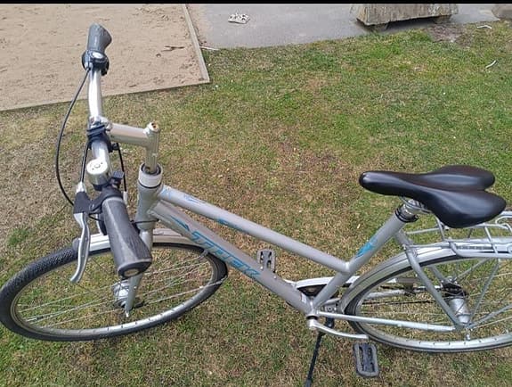 Trek stadscykel unisex M 28 silver