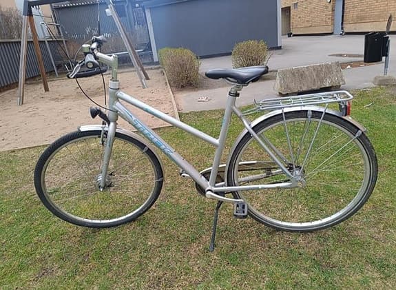 Trek stadscykel unisex M 28 silver