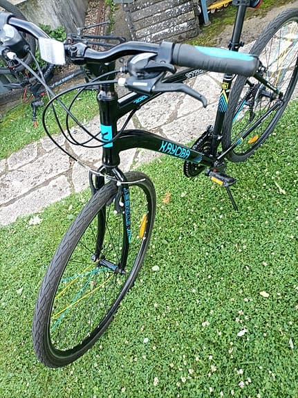 Fin aluminium cykel