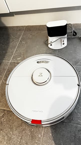 Roborock vit robotdammsugare