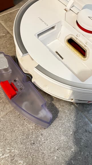 Roborock vit robotdammsugare