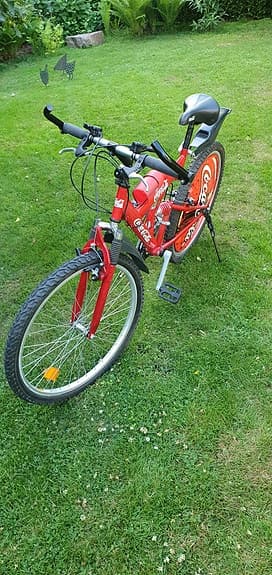 Unik Coca-Cola Mountainbike - Samlarobjekt från ca år 2000!