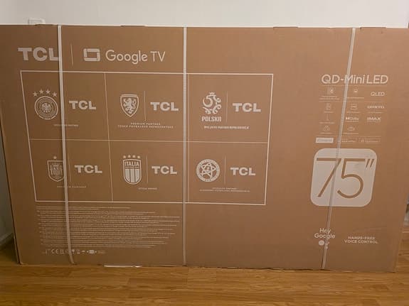 TCL 75C69KS 75" QD-Mini LED Google TV