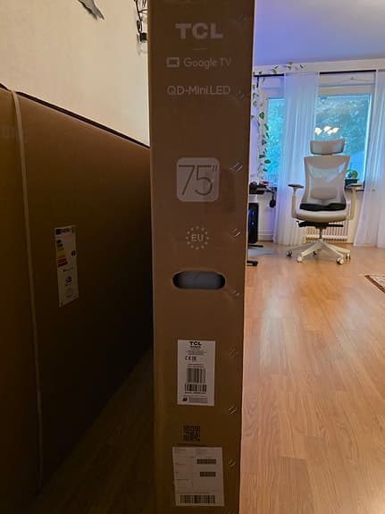 TCL 75C69KS 75" QD-Mini LED Google TV