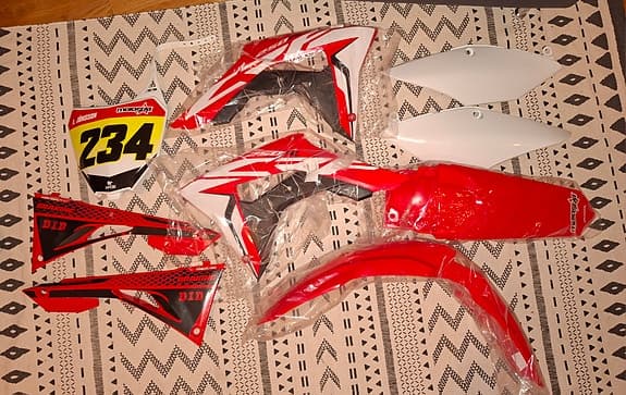 Plastkit honda crf 250/450