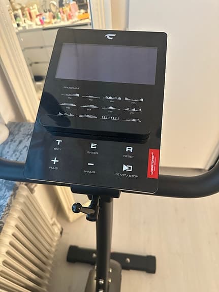 Christopeit Sport ET6 motionscykel svart