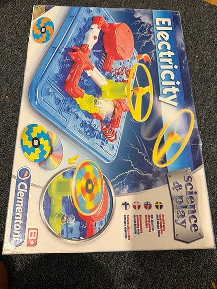 Clementoni Experiment Elektricitet